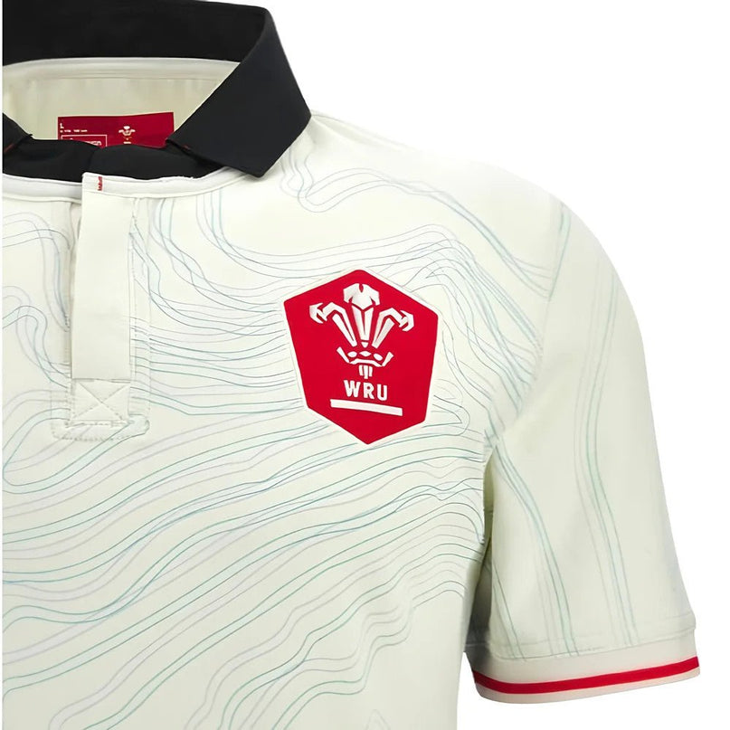 2025-2026 Wales WRU Away Cotton Rugby Shirt |Product - Football Shirts | Macron | Absolute Rugby