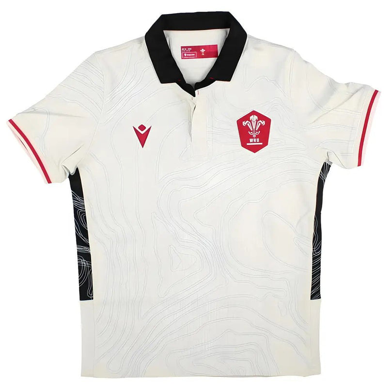 2025-2026 Wales WRU Away Cotton Rugby Shirt (Kids) |Product - Football Shirts | Macron | Absolute Rugby