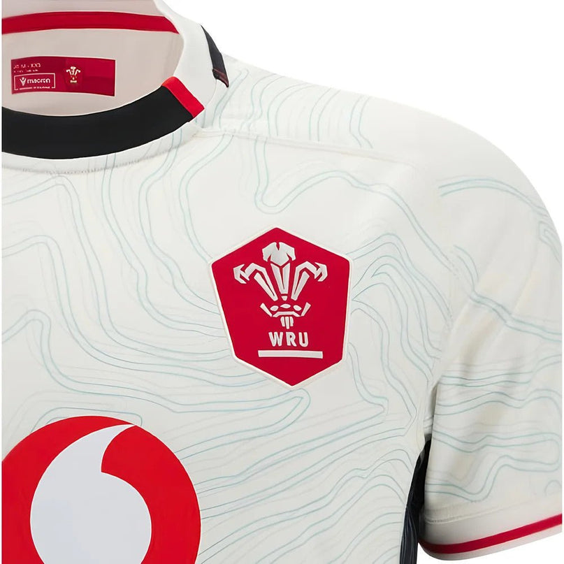 2025-2026 Wales WRU Away Rugby Shirt (Kids) |Product - Football Shirts | Macron | Absolute Rugby