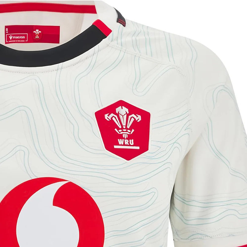 2025-2026 Wales WRU Away Rugby Shirt (Womens) |Product - Football Shirts | Macron | Absolute Rugby