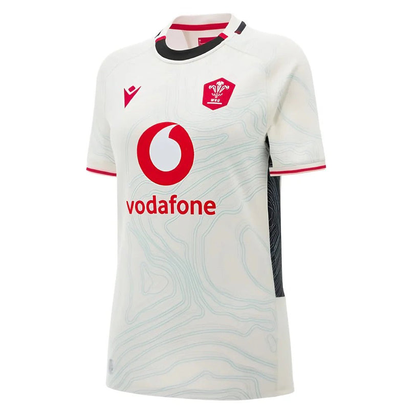 2025-2026 Wales WRU Away Rugby Shirt (Womens) |Product - Football Shirts | Macron | Absolute Rugby