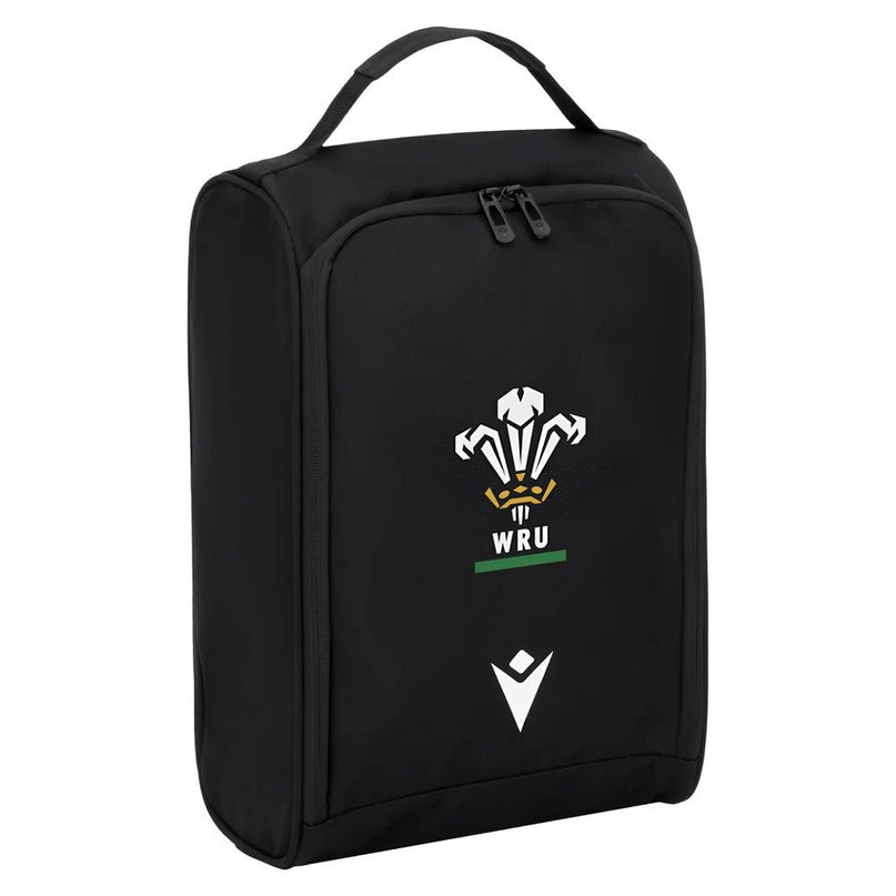 2025-2026 Wales WRU Bootbag (Black) |Product - Bags | Macron | Absolute Rugby