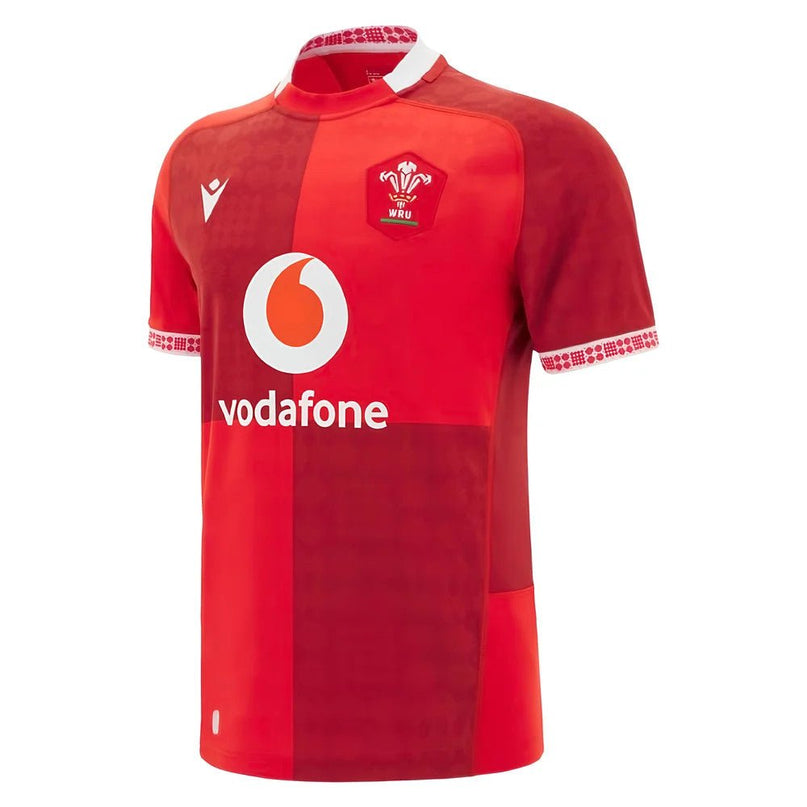 2025-2026 Wales WRU Home Replica Rugby Shirt |Product - Football Shirts | Macron | Absolute Rugby
