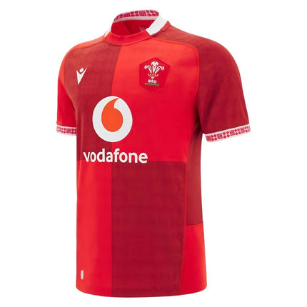 2025-2026 Wales WRU Home Replica Rugby Shirt |Product - Football Shirts | Macron | Absolute Rugby