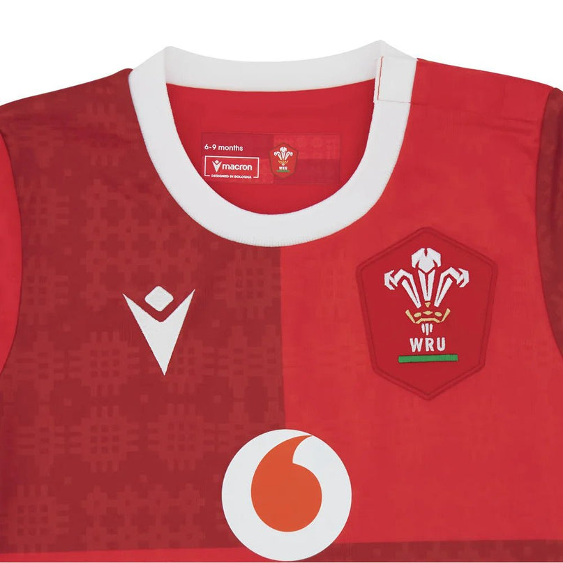 2025-2026 Wales WRU Home Rugby Mini Shirt |Product - Football Shirts | Macron | Absolute Rugby