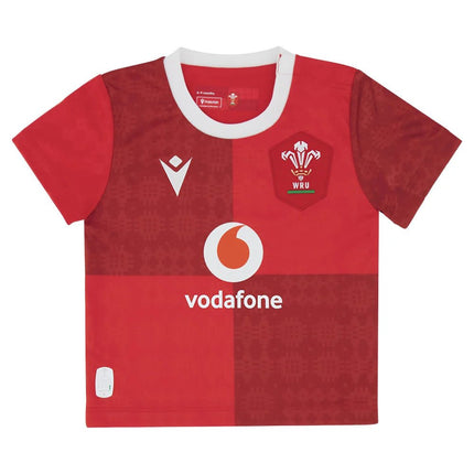 2025-2026 Wales WRU Home Rugby Mini Shirt |Product - Football Shirts | Macron | Absolute Rugby