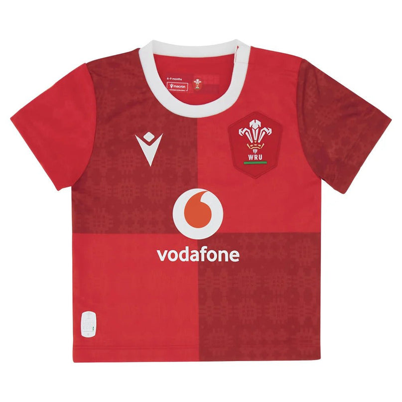 2025-2026 Wales WRU Home Rugby Mini Shirt |Product - Football Shirts | Macron | Absolute Rugby