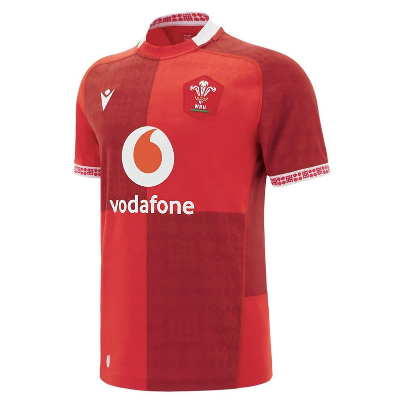 2025-2026 Wales WRU Home Rugby Shirt (Kids) |Product - Football Shirts | Macron | Absolute Rugby