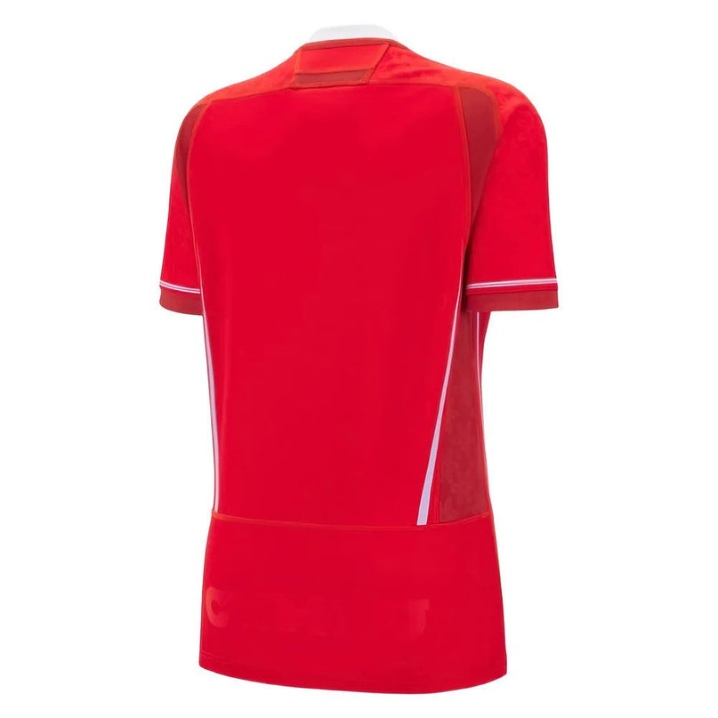 2025-2026 Wales WRU Home WRWC Rugby Shirt (Womens) |Product - Football Shirts | Macron | Absolute Rugby