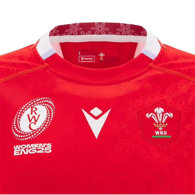 2025-2026 Wales WRU Home WRWC Rugby Shirt (Womens) |Product - Football Shirts | Macron | Absolute Rugby