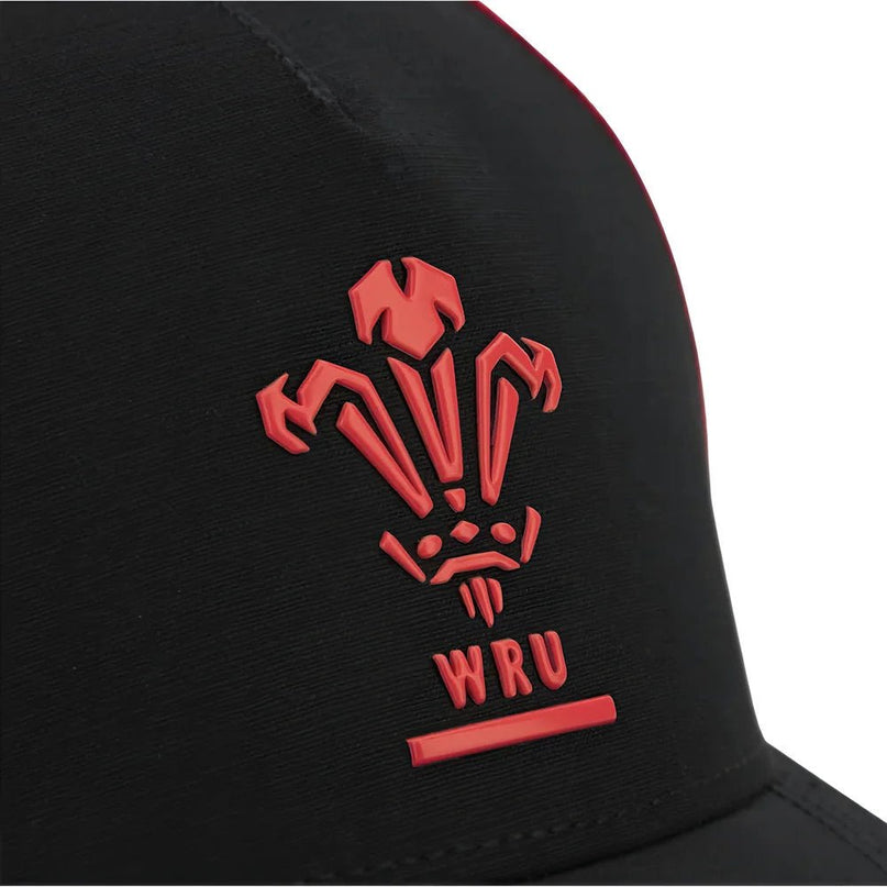 2025-2026 Wales WRU Rugby Custom Trucker Cap |Product - Headwear | Macron | Absolute Rugby