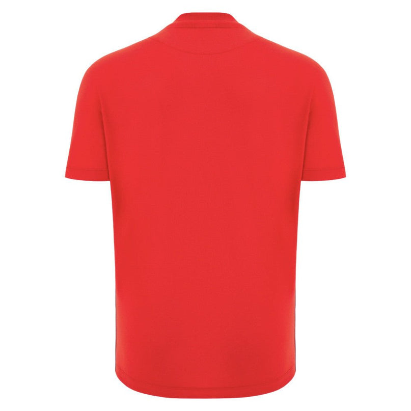 2025-2026 Wales WRU Rugby Travel Cotton Tee (Red) |Product - T-Shirt | Macron | Absolute Rugby