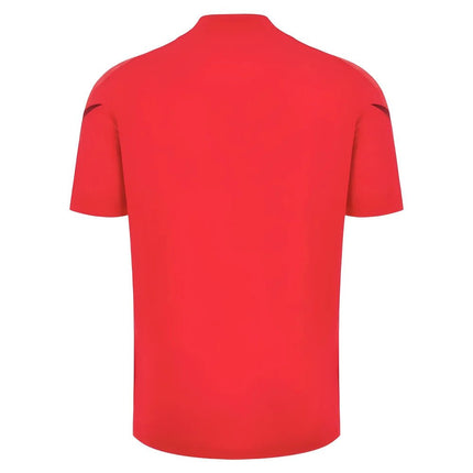 2025-2026 Wales WRU Training Player Shirt (Red) |Product - Training Shirts | Macron | Absolute Rugby