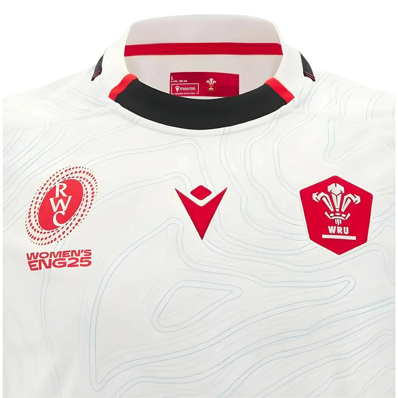 2025-2026 Wales WRWC Away Replica Rugby Shirt (Unisex) |Product - Football Shirts | Macron | Absolute Rugby
