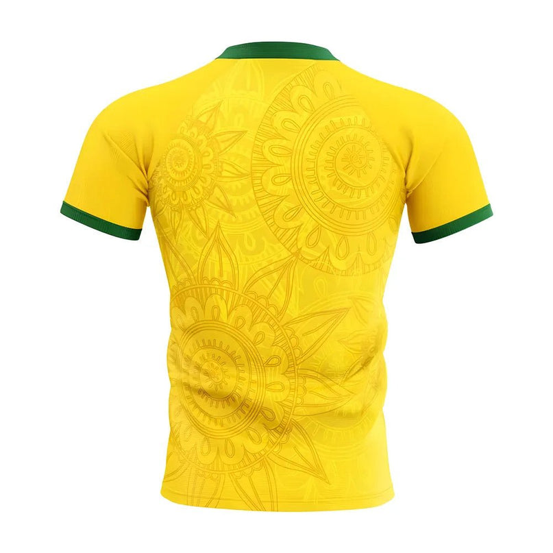 2025-2026 Wallabies Australia Home Rugby Shirt Adult Long Sleeves | | Airo Sportswear | Absolute Rugby
