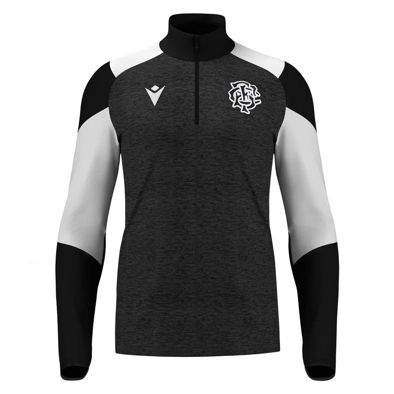 2025 Barbarians Rugby 1/4 Zip Trianing Top (Black) |Product - Training Tops | Macron | Absolute Rugby
