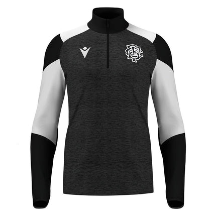 2025 Barbarians Rugby 1/4 Zip Trianing Top (Black) |Product - Training Tops | Macron | Absolute Rugby