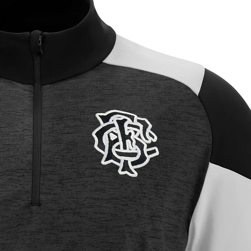 2025 Barbarians Rugby 1/4 Zip Trianing Top (Black) |Product - Training Tops | Macron | Absolute Rugby