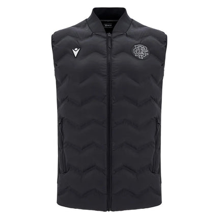 2025 Barbarians Rugby Softshell Gilet (Black) |Product - Jackets | Macron | Absolute Rugby