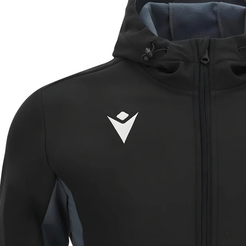 2025 Barbarians Rugby Softshell Jacket (Black) |Product - Jackets | Macron | Absolute Rugby
