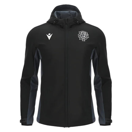 2025 Barbarians Rugby Softshell Jacket (Black) |Product - Jackets | Macron | Absolute Rugby
