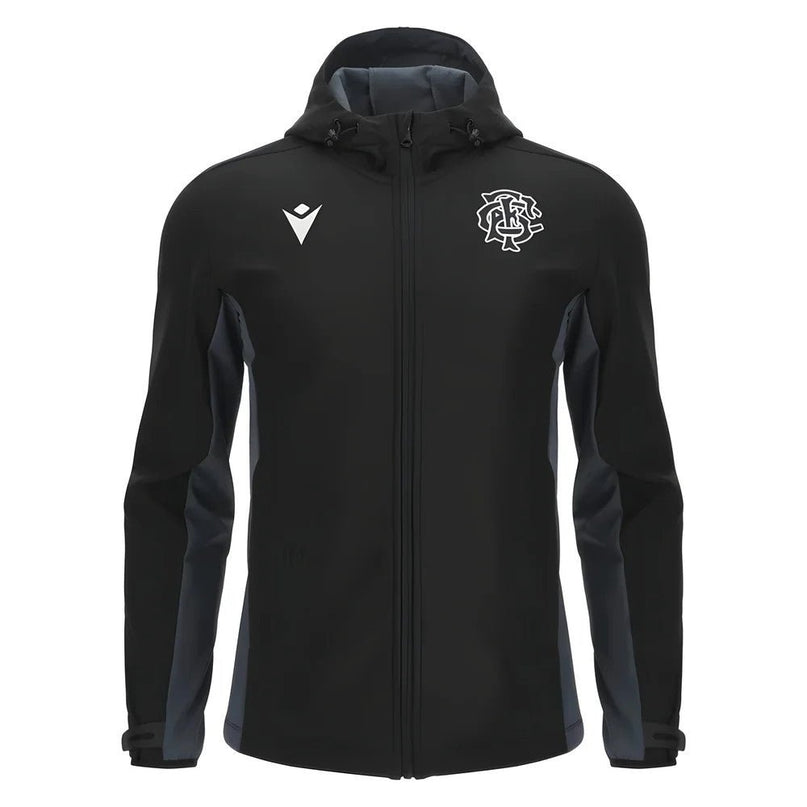2025 Barbarians Rugby Softshell Jacket (Black) |Product - Jackets | Macron | Absolute Rugby