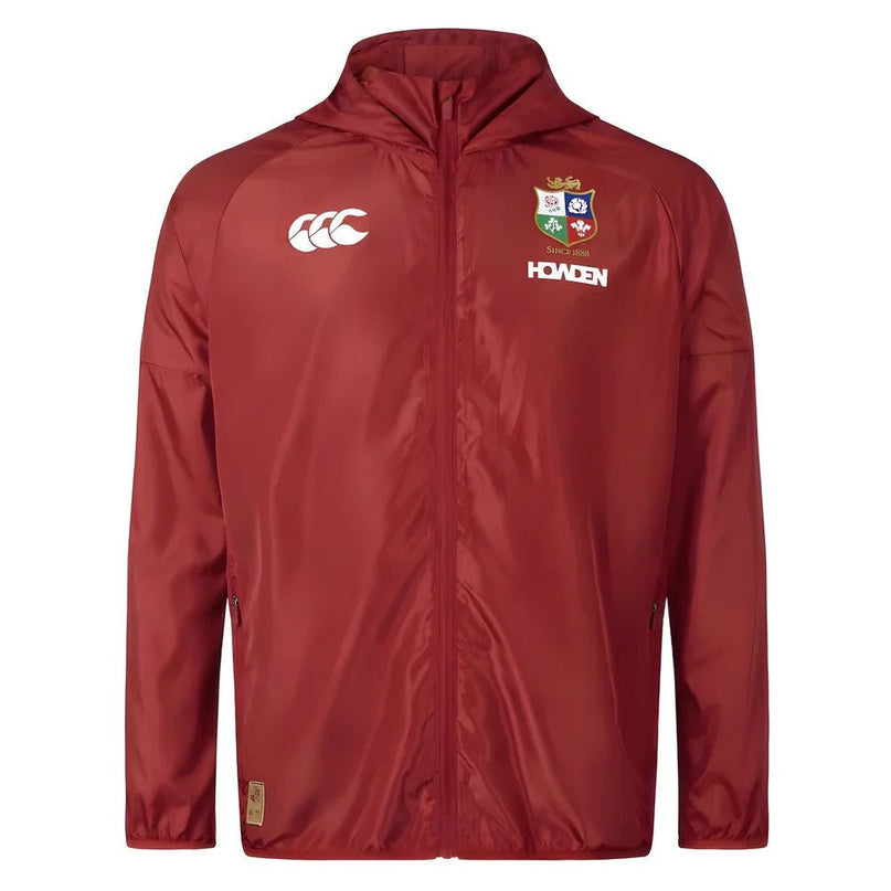 2025 British & Irish Lions Lightweight Rain Jacket (Red) |Product - Jackets | Canterbury | Absolute Rugby