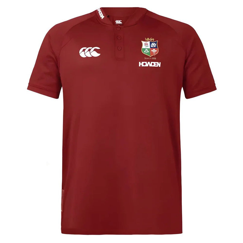 2025 British & Irish Lions Poly Polo Shirt (Red) |Product - Polo Shirts | Canterbury | Absolute Rugby
