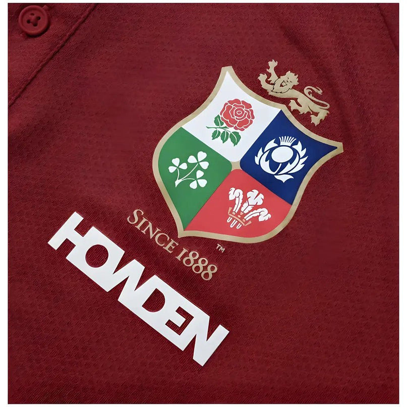 2025 British & Irish Lions Poly Polo Shirt (Red) |Product - Polo Shirts | Canterbury | Absolute Rugby