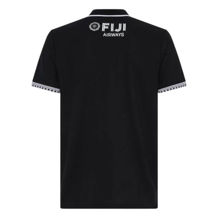 2026-2027 Fiji Rugby Pique Polo (Black) |Product - Polo Shirts | Umbro | Absolute Rugby