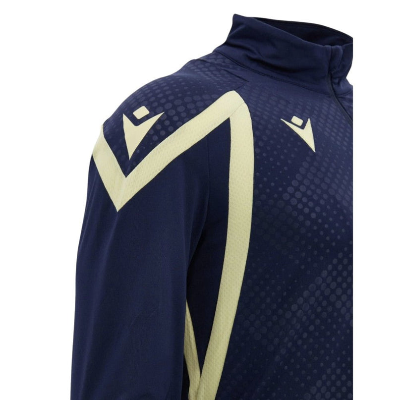 2026-2027 Scotland Rugby 1/4 Zip Training Top (Navy) - Kids |Product - Training Tops | Macron | Absolute Rugby