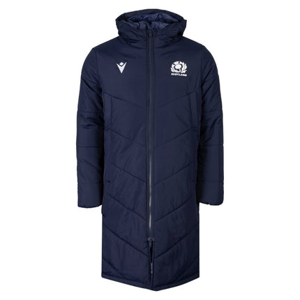 2026-2027 Scotland Rugby 3/4 Length Padded Jacket (Kids) |Product - Jackets | Macron | Absolute Rugby