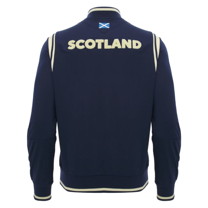 2026-2027 Scotland Rugby Anthem Jacket (Navy) |Product - Jackets | Macron | Absolute Rugby