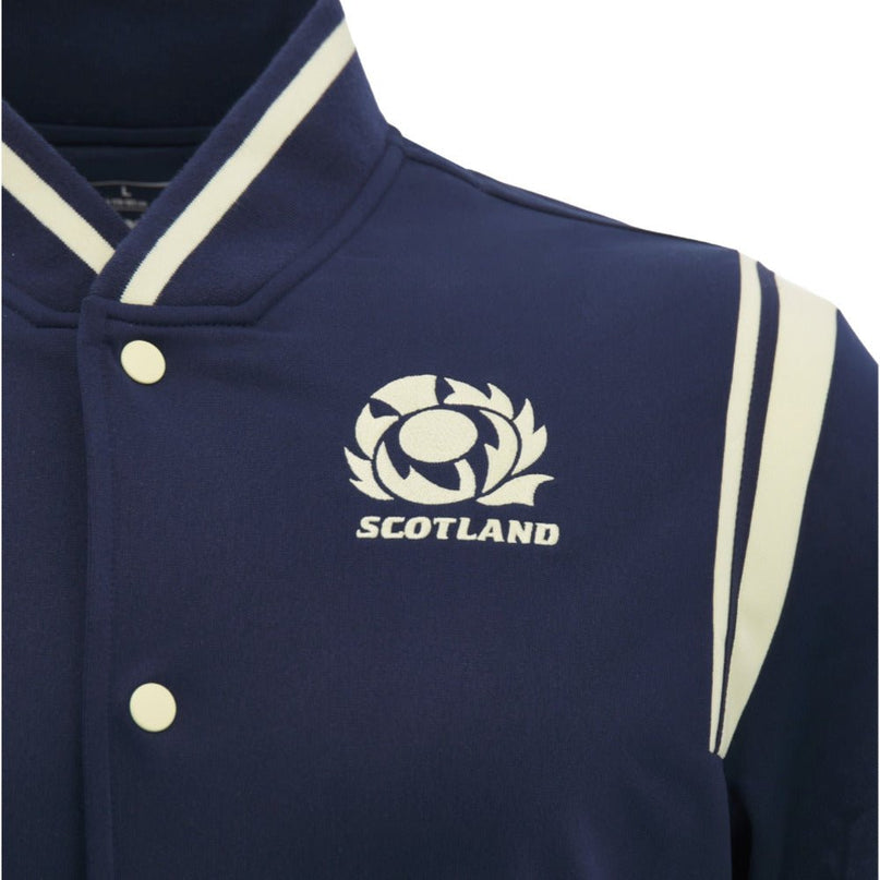 2026-2027 Scotland Rugby Anthem Jacket (Navy) - KIds |Product - Jackets | Macron | Absolute Rugby