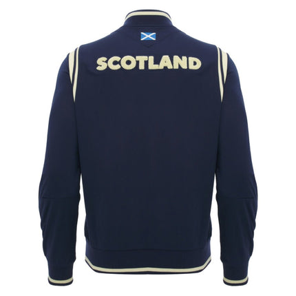 2026-2027 Scotland Rugby Anthem Jacket (Navy) - KIds |Product - Jackets | Macron | Absolute Rugby
