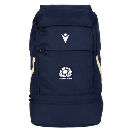 2026-2027 Scotland Rugby Ath Backpack Team 30LT (Navy) |Product - Bags | Macron | Absolute Rugby
