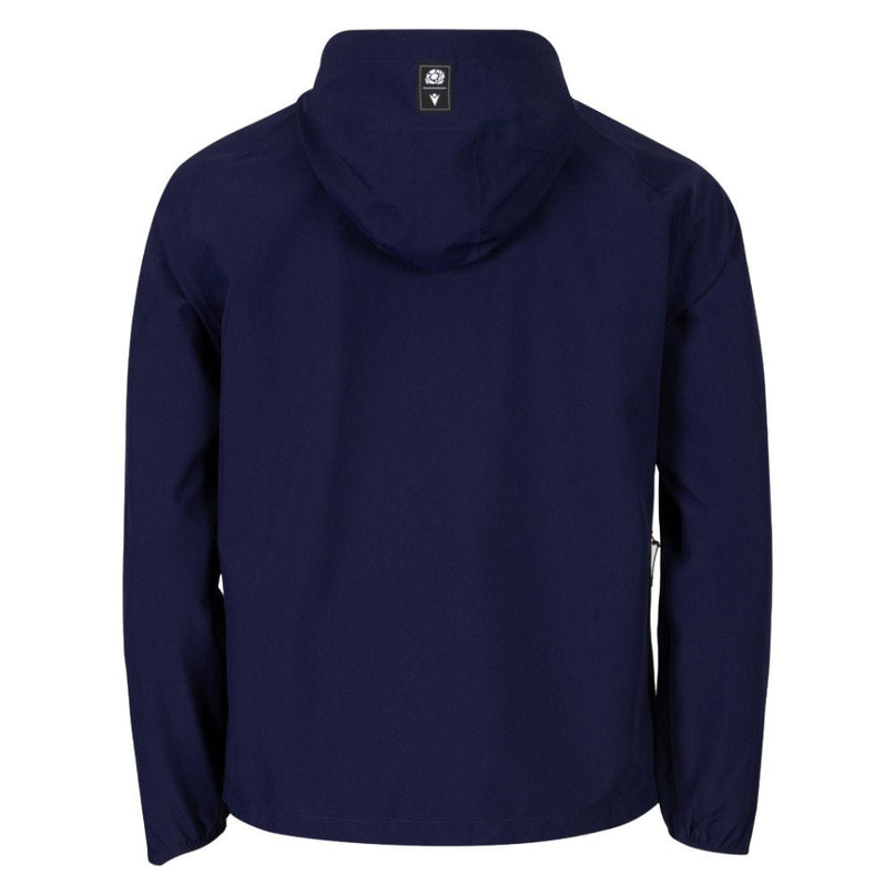 2026-2027 Scotland Rugby Ath Player Rainjacket (Navy) |Product - Jackets | Macron | Absolute Rugby
