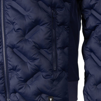 2026-2027 Scotland Rugby Ath Tech Bomber Jacket (Navy) |Product - Jackets | Macron | Absolute Rugby