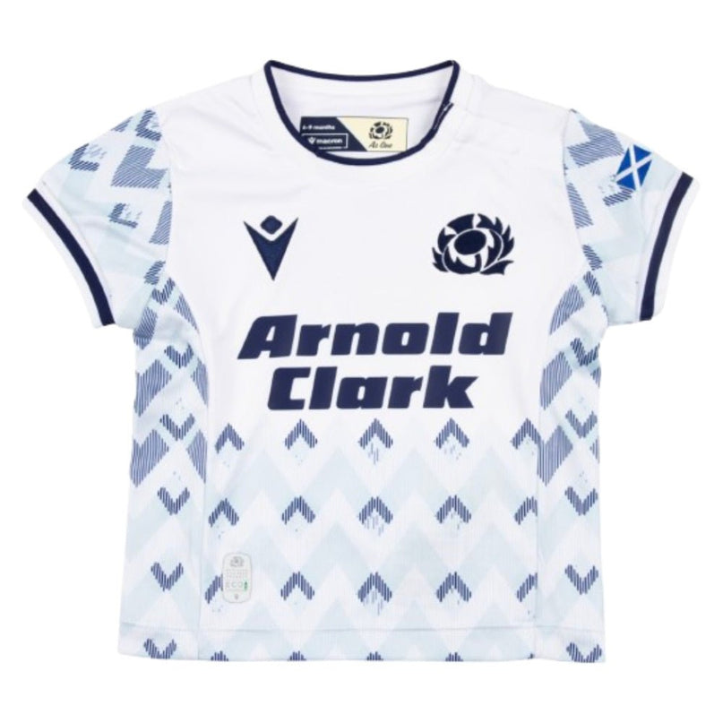 2026-2027 Scotland Rugby Baby Away Shirt (White) |Product - Football Shirts | Macron | Absolute Rugby