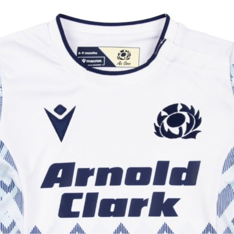2026-2027 Scotland Rugby Baby Away Shirt (White) |Product - Football Shirts | Macron | Absolute Rugby
