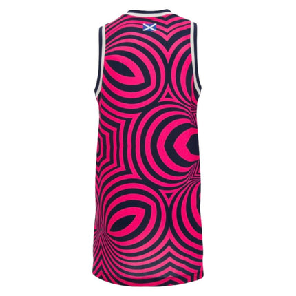2026-2027 Scotland Rugby Basketball Vest (Neon Pink) |Product - Sleeveless | Macron | Absolute Rugby