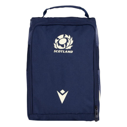 2026-2027 Scotland Rugby Boot Bag (Navy) |Product - Bags | Macron | Absolute Rugby