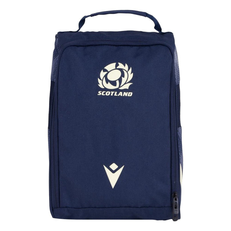 2026-2027 Scotland Rugby Boot Bag (Navy) |Product - Bags | Macron | Absolute Rugby
