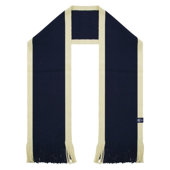 2026-2027 Scotland Rugby Business Scarf (Navy) |Product - Headwear | Macron | Absolute Rugby
