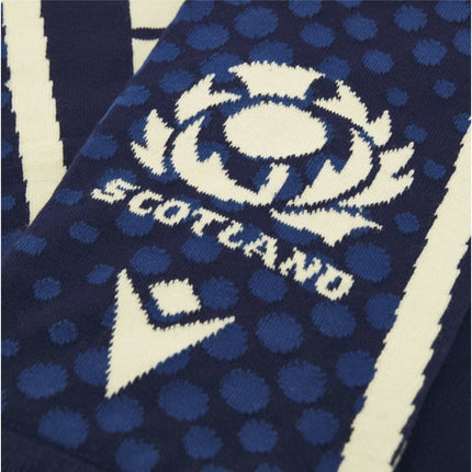 2026-2027 Scotland Rugby Double Layer Scarf |Product - Headwear | Macron | Absolute Rugby