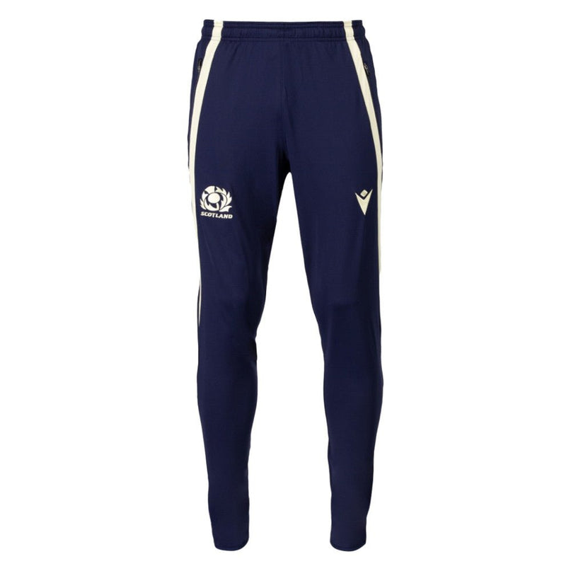 2026-2027 Scotland Rugby Fitted Pants (Navy) |Product - Pants | Macron | Absolute Rugby