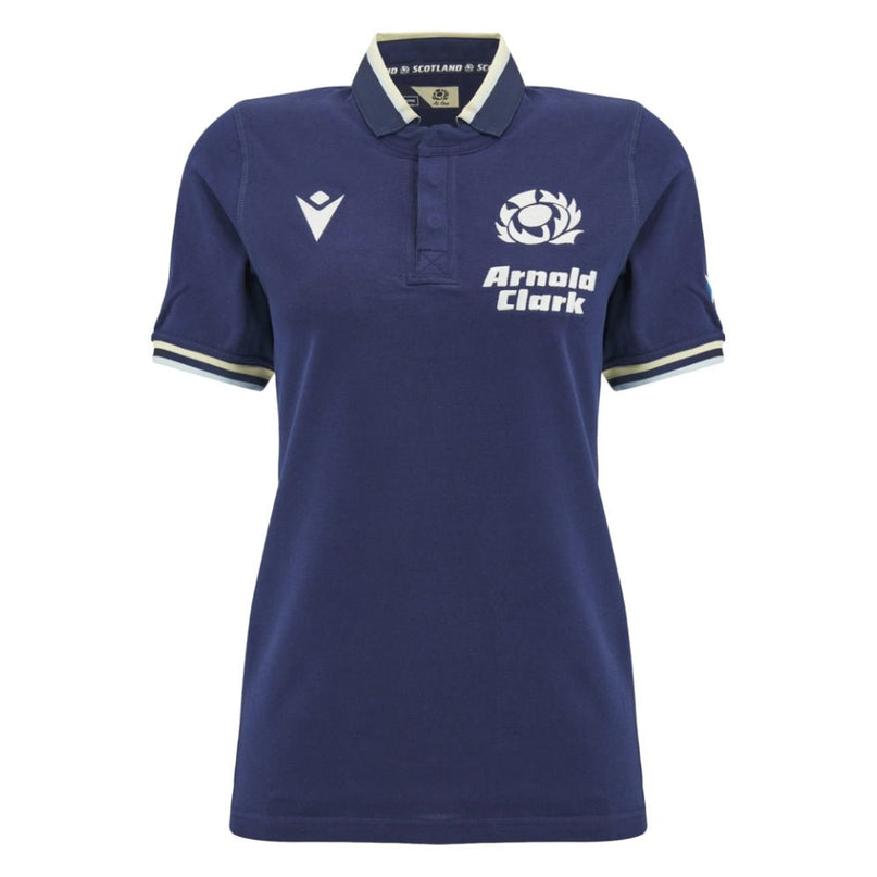 2026-2027 Scotland Rugby Home Cotton Shirt (Womens) |Product - Football Shirts | Macron | Absolute Rugby