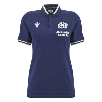 2026-2027 Scotland Rugby Home Cotton Shirt (Womens) |Product - Football Shirts | Macron | Absolute Rugby