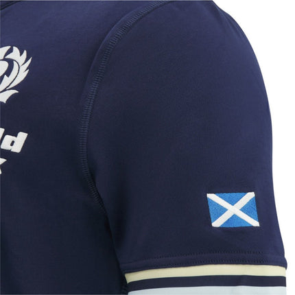 2026-2027 Scotland Rugby Home Cotton SS Shirt |Product - Football Shirts | Macron | Absolute Rugby