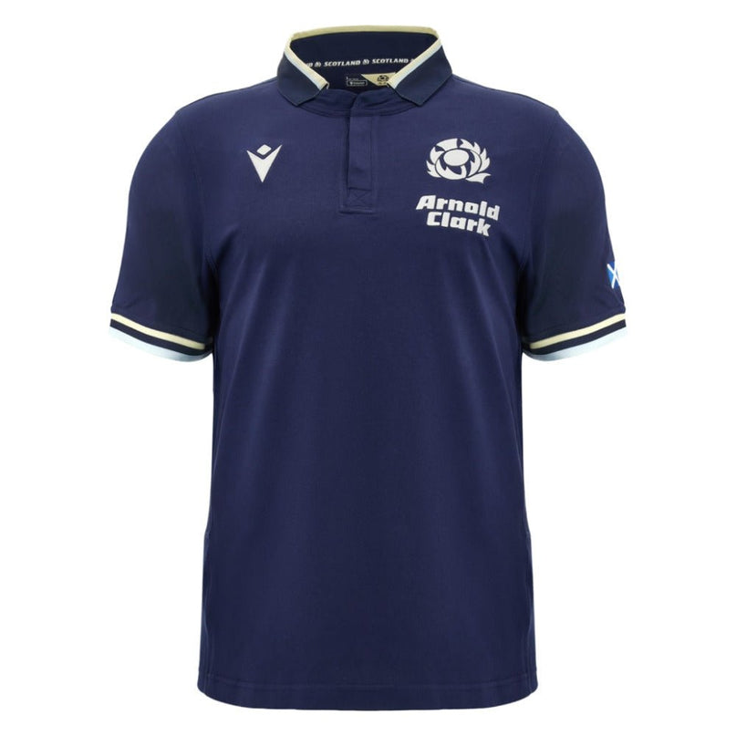 2026-2027 Scotland Rugby Home Cotton SS Shirt |Product - Football Shirts | Macron | Absolute Rugby